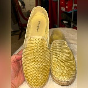 Gold Mesh shoes